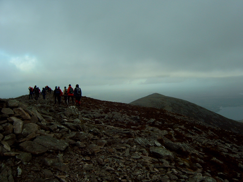 Leaving Purple Mountain